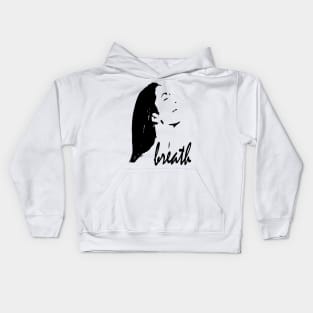 breath tshirt Kids Hoodie